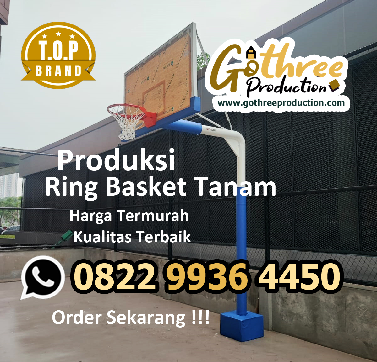 ring basket tanam